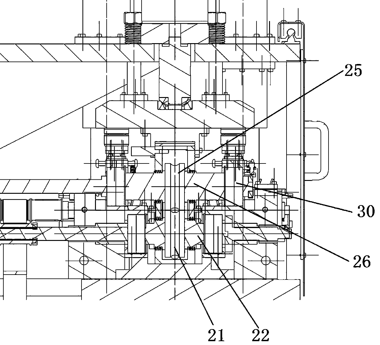 Bearing steel ball test bench