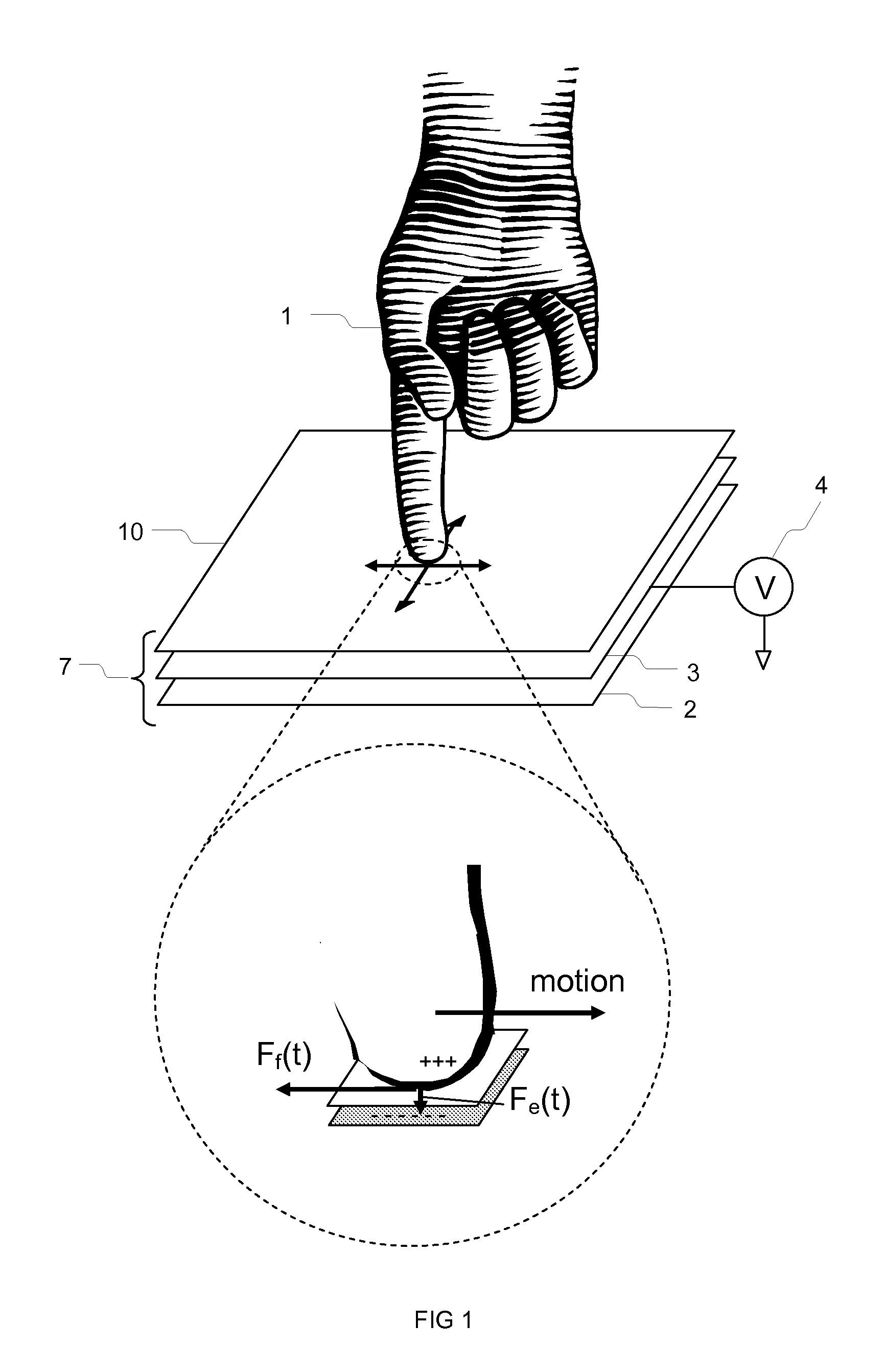 Touch-screen device including tactile feedback actuator