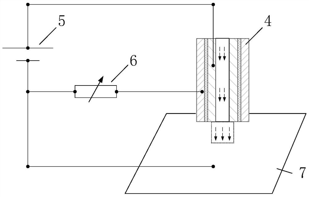 Electrochemical micro-additive manufacturing method for dynamic control of confined electric field in bipotential tool electrodes