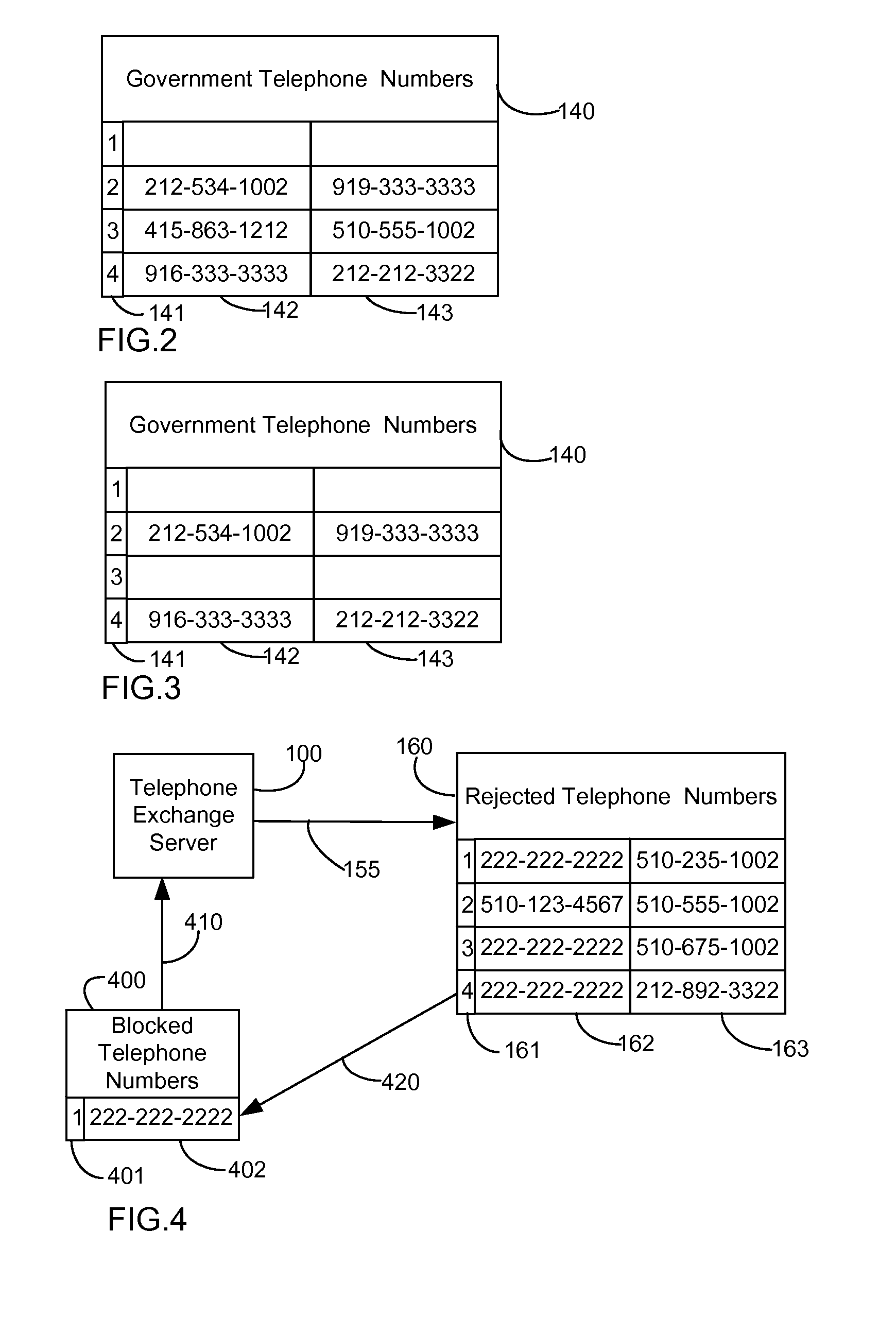 Method for blocking illegal prerecord messages (robocalls)