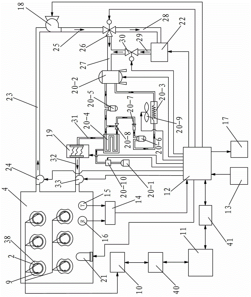 Concrete restrained contraction ring crack resistance test device and test method