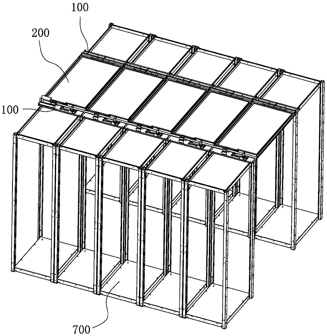 Automatic-restoration skylight system