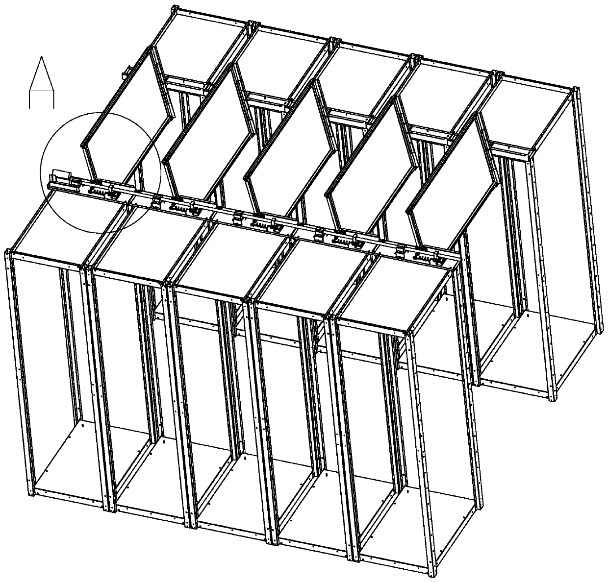 Automatic-restoration skylight system