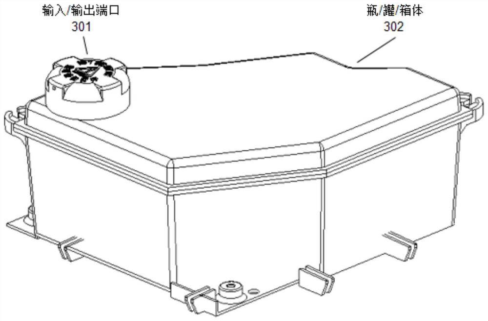 Five-way valve body assembly