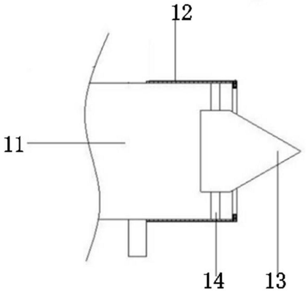 Greenhouse planting drip irrigation structure for crop planting