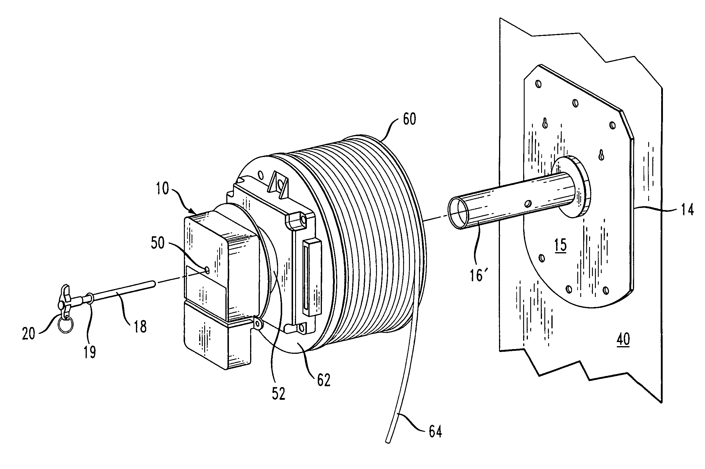 Fiber optic rapid spooling tool