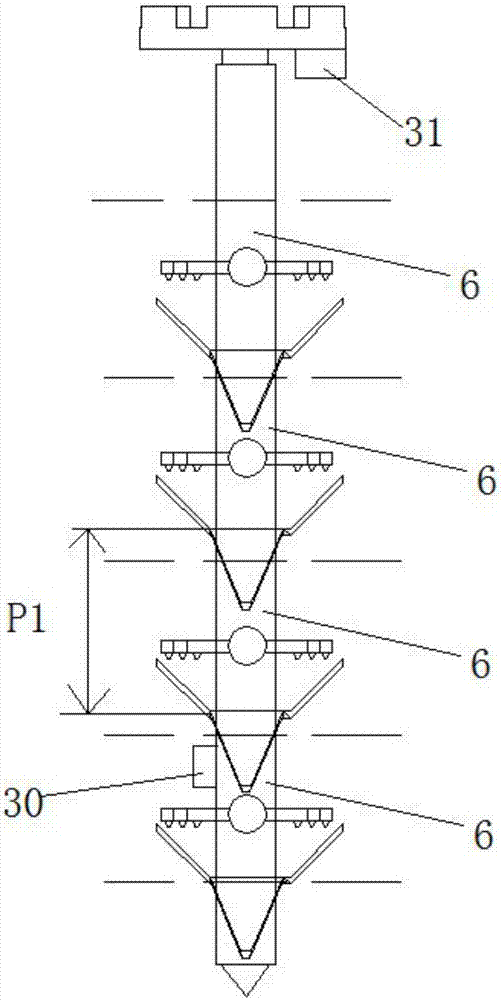 An intelligent monitoring type ground pile