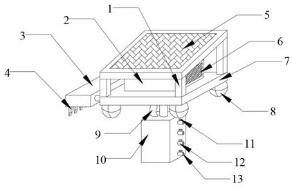 Water body microorganism sampling device