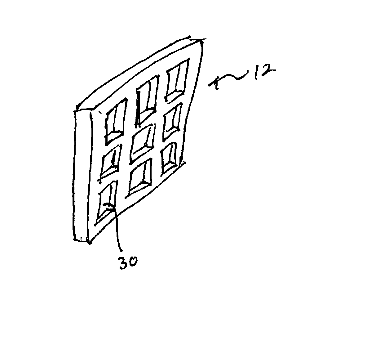 Anode structure for metal air electrochemical cells