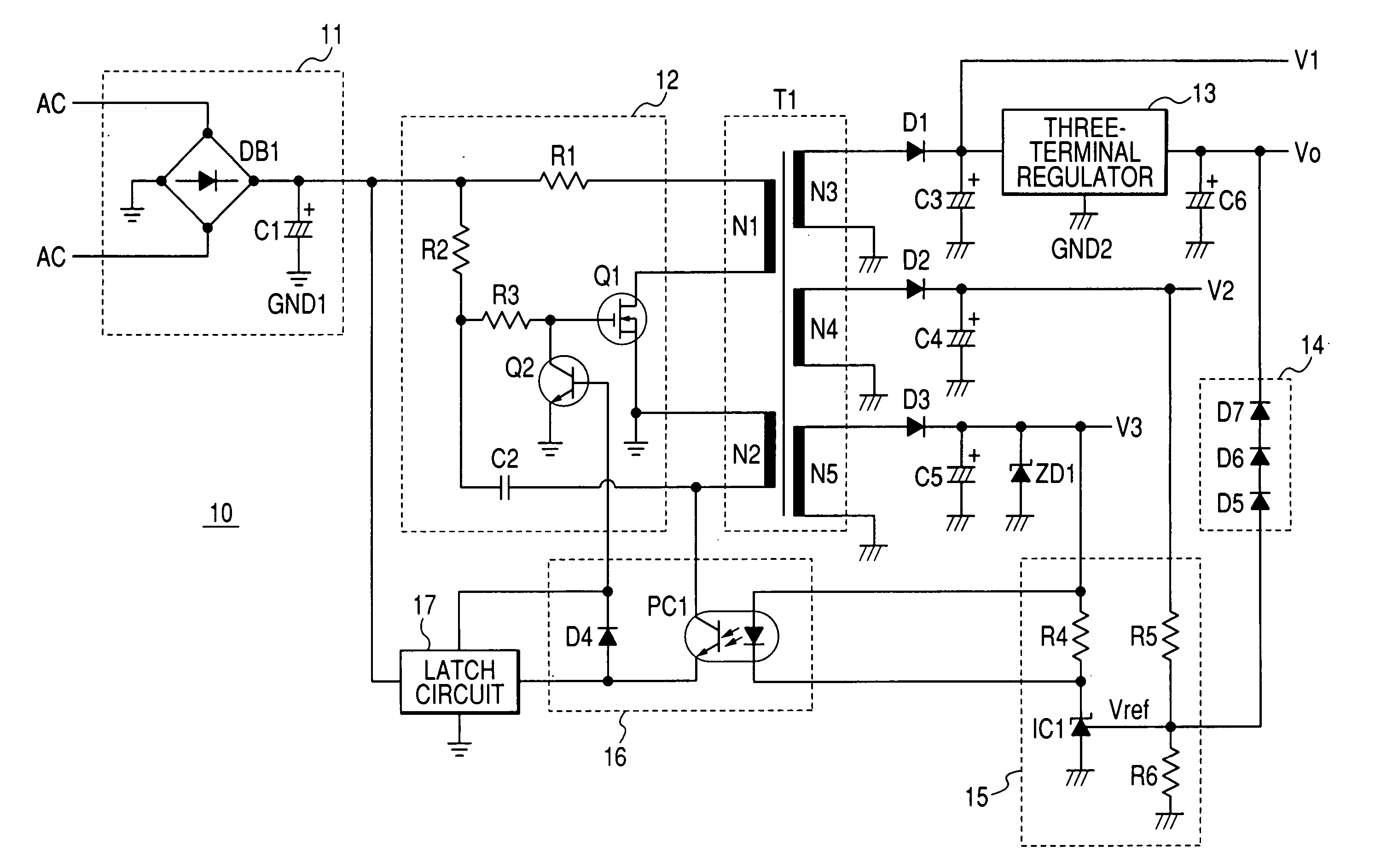 Switching power device