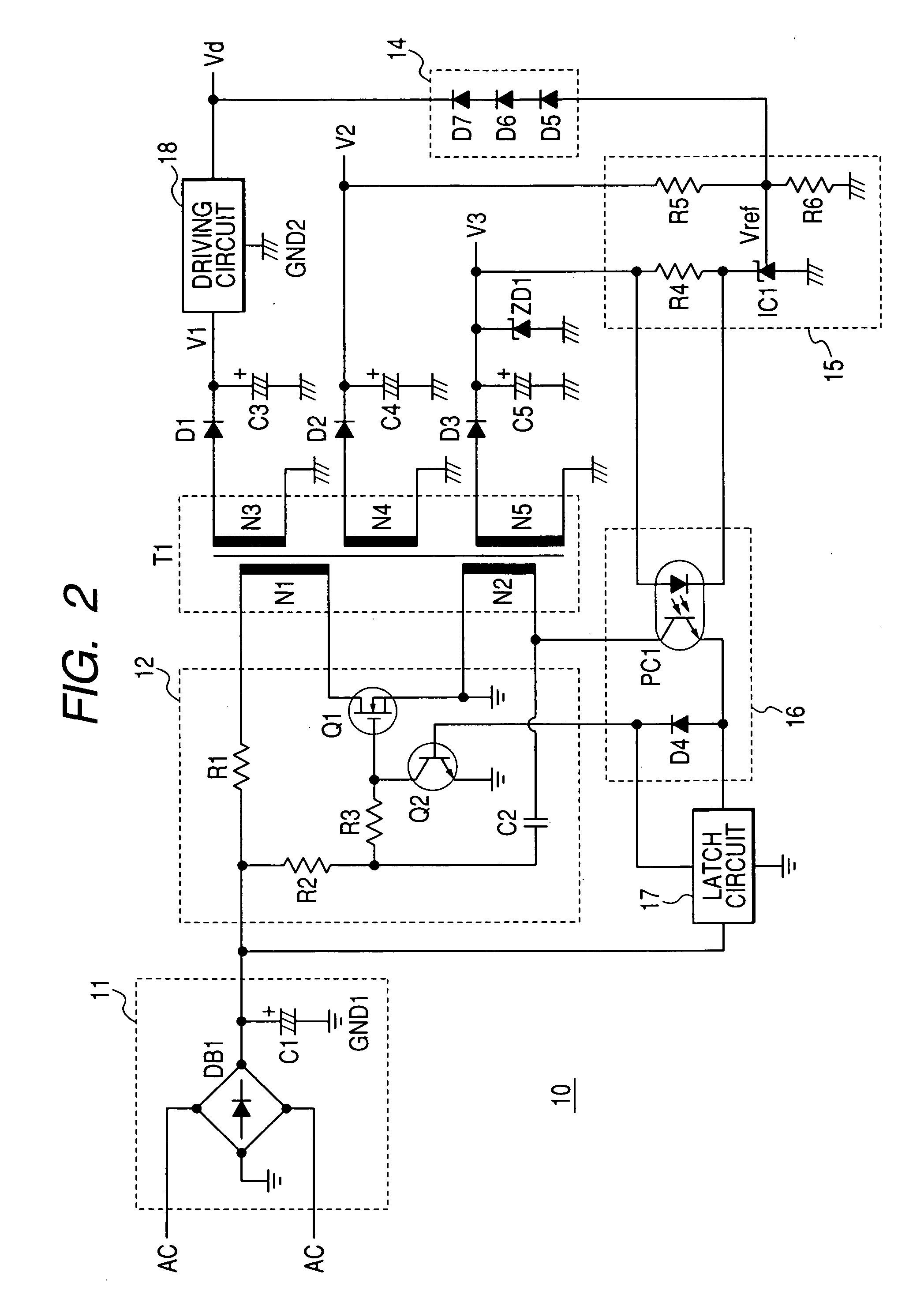 Switching power device