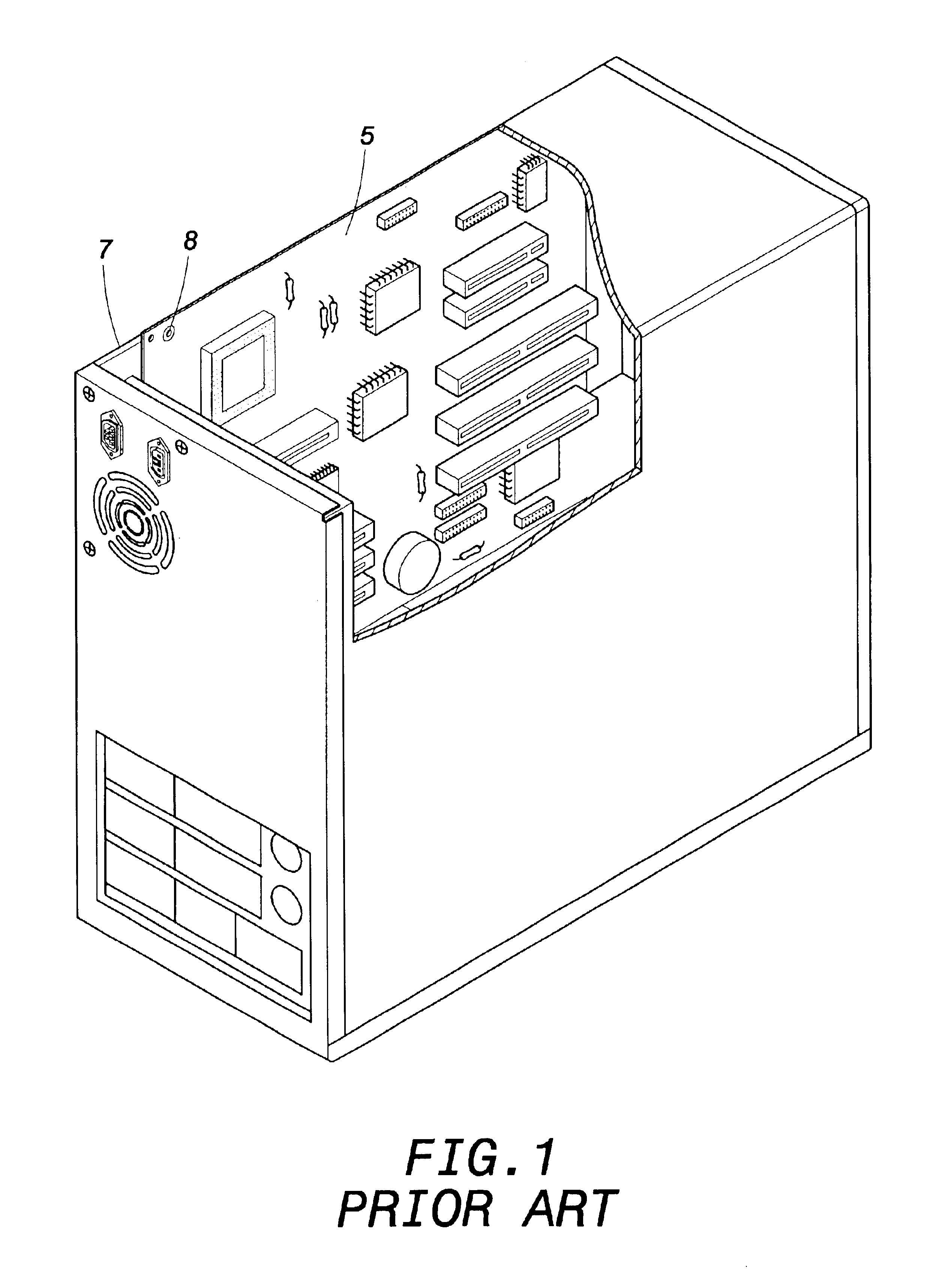 Fast installation/removal structure for circuit board