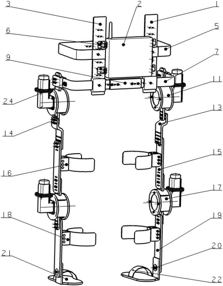 Wearable intelligent lower limb rehabilitation device and control method