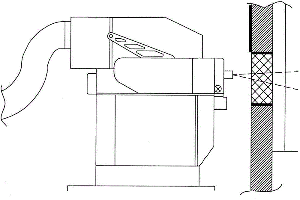 Projection window structure for movie theatre