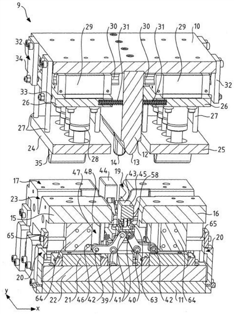 Bending machine for forming corrugations in sheet metal and method of use