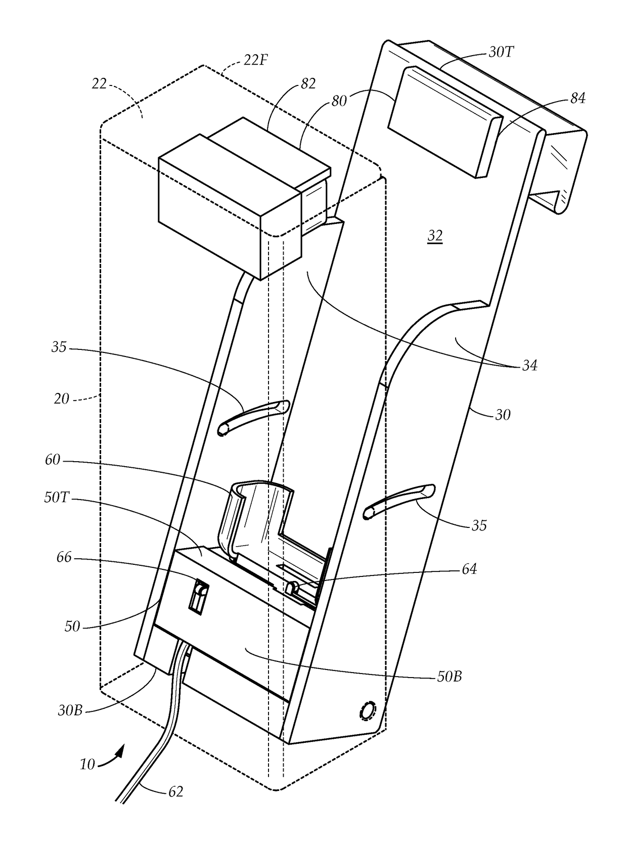 Vehicle mounted electronic device enclosure