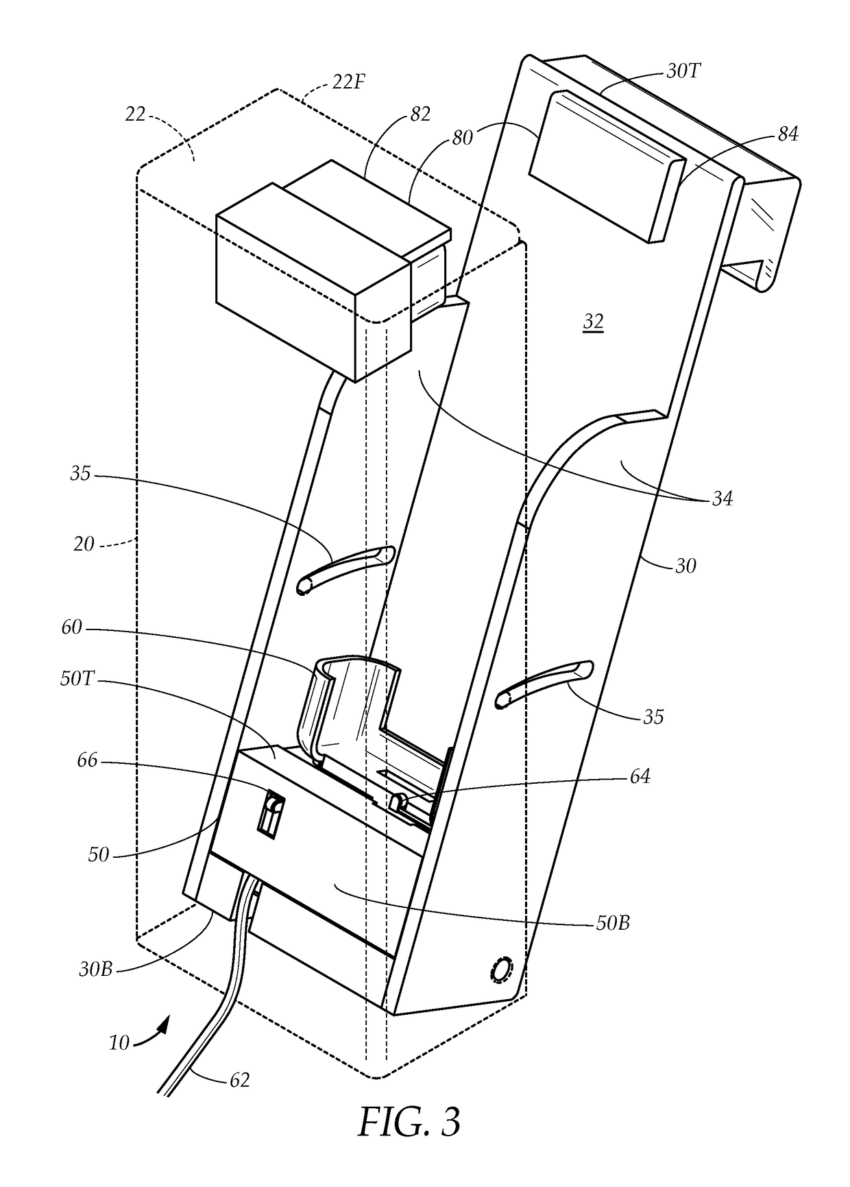 Vehicle mounted electronic device enclosure