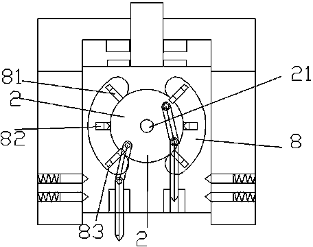 Control system of electrosparking device