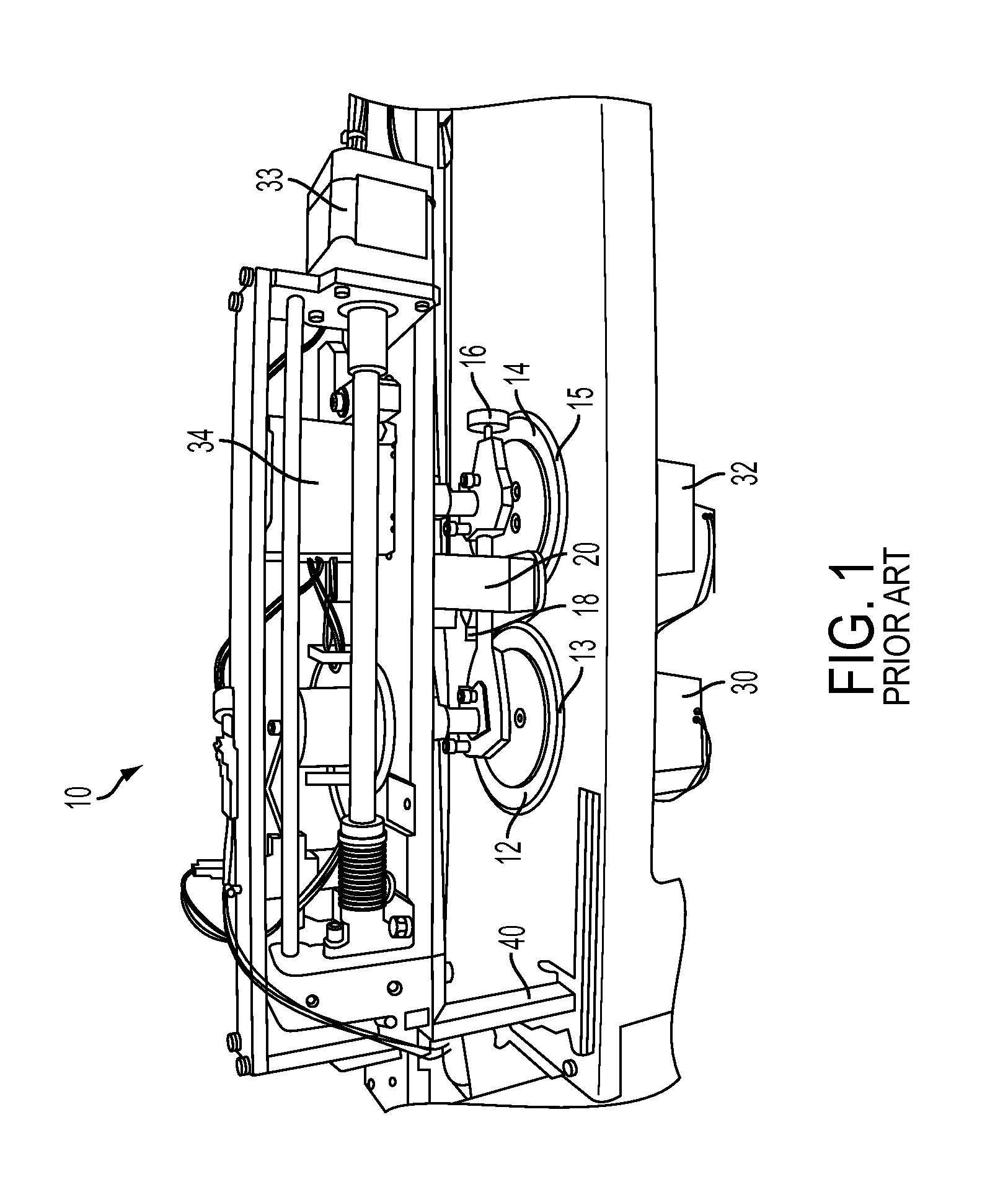 Media rotation and translation mechanism