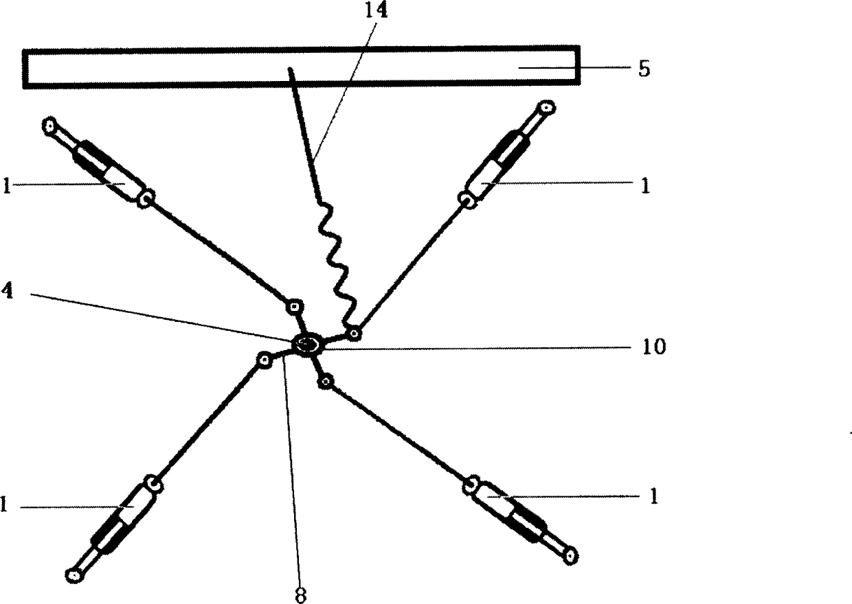 Vibration damping system with steering automatic balance