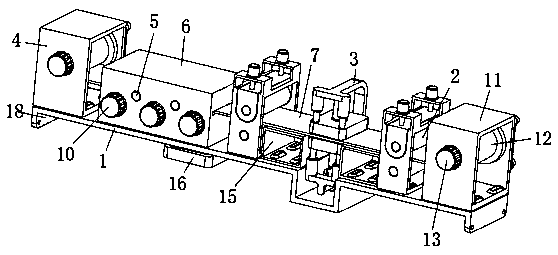 Positioning cutting mechanism and high-precision chip mounter