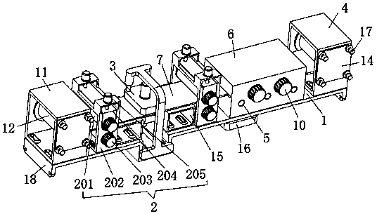 Positioning cutting mechanism and high-precision chip mounter