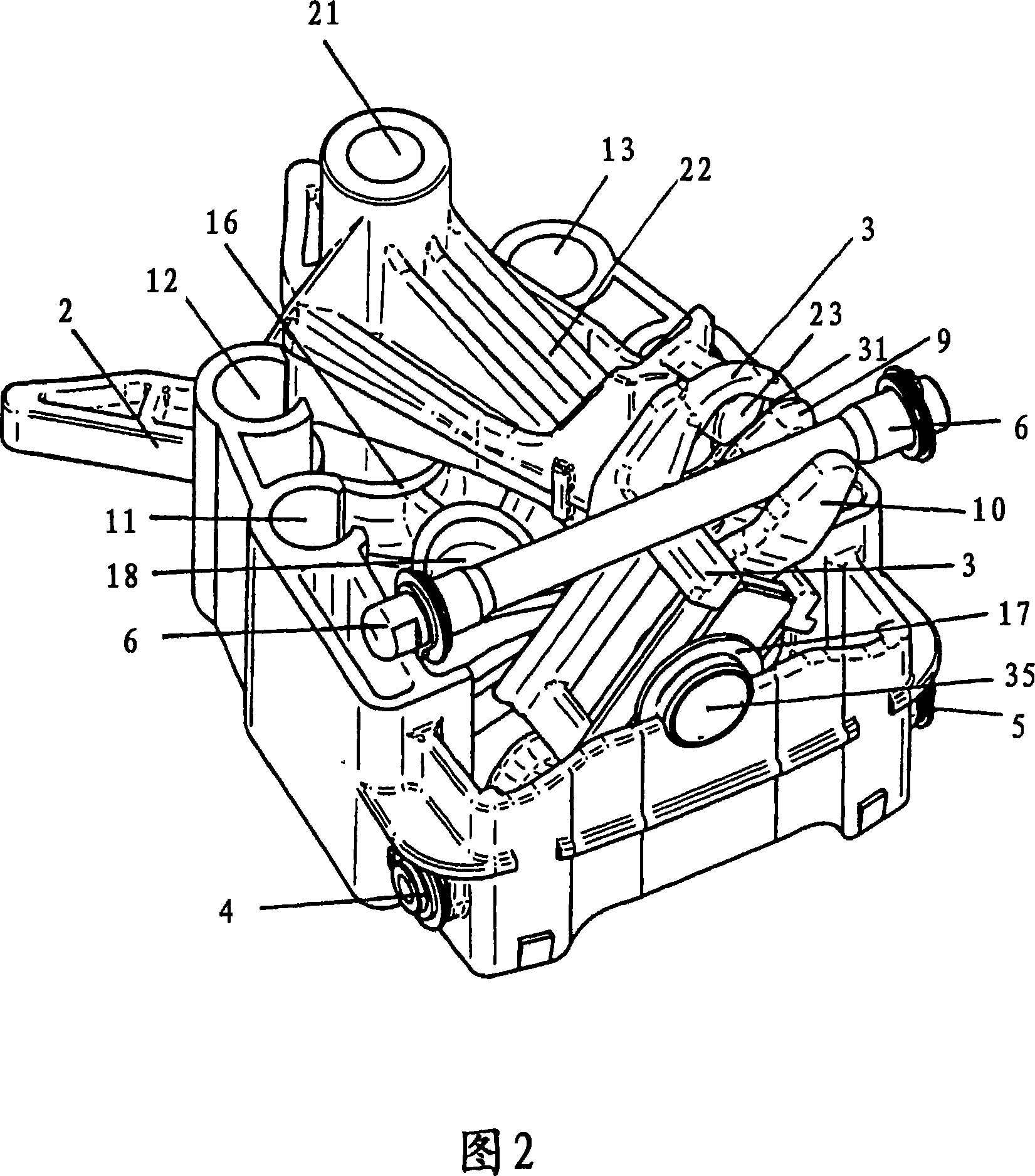 Mechanical switching contact