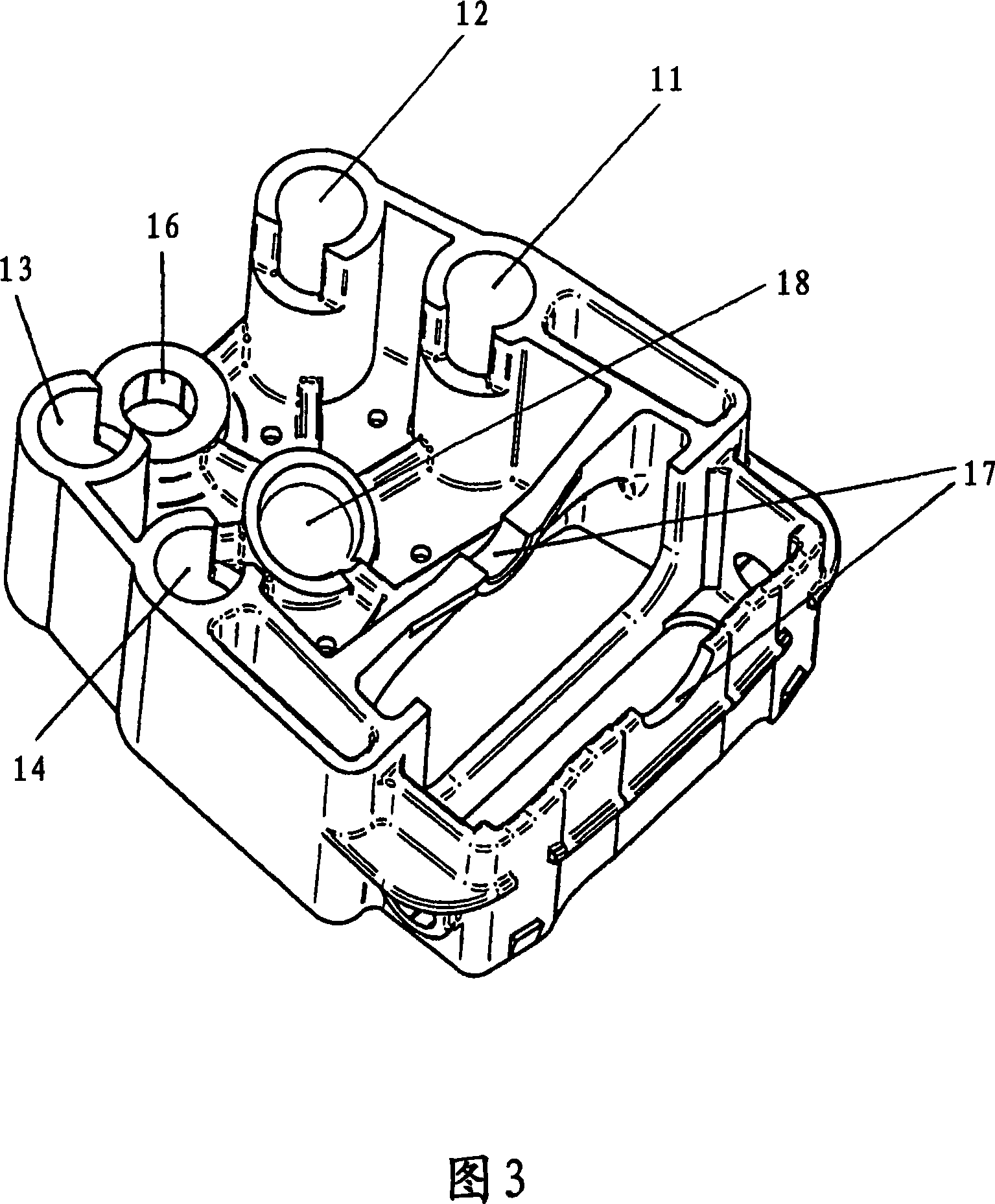 Mechanical switching contact