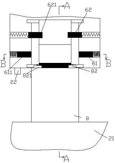 Up and down retractable window screen device for windows and its operating method