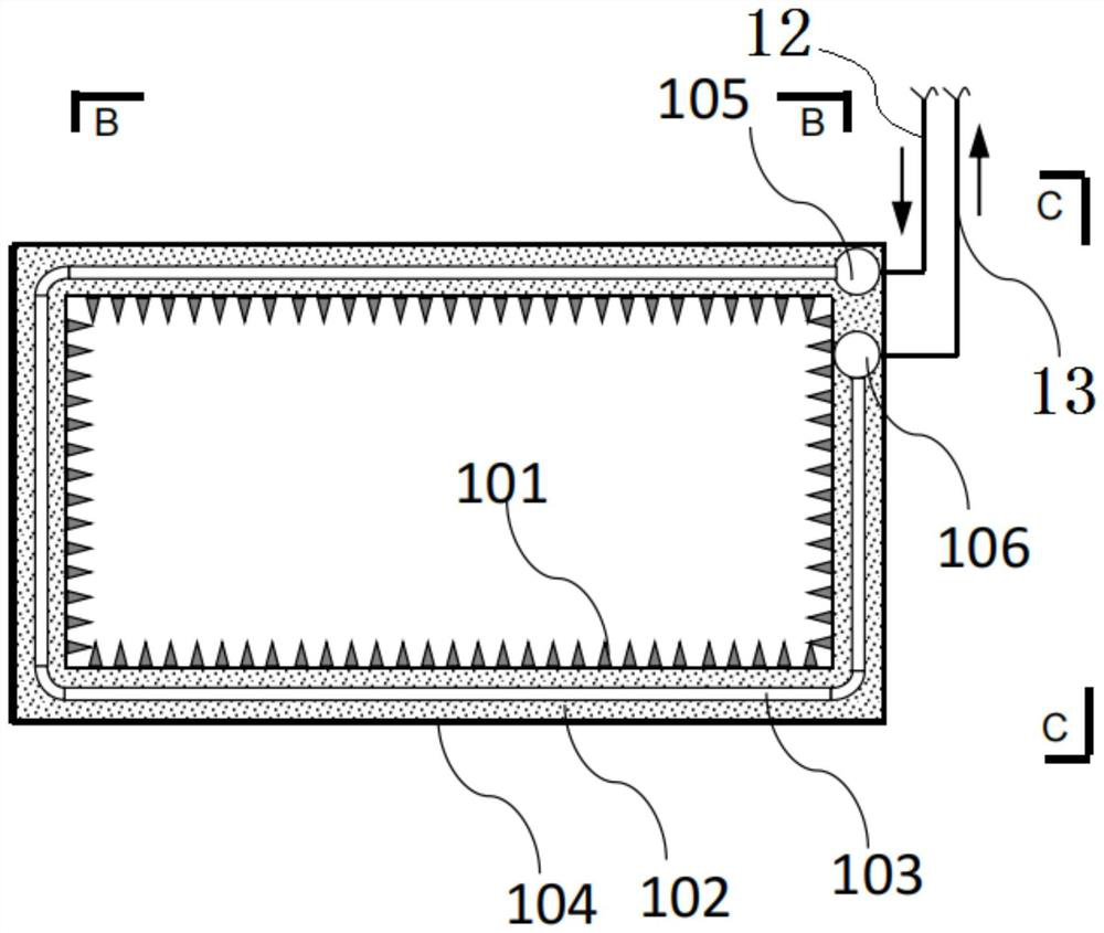 Phase change fresh air pipeline system based on sky radiation and solar heat collection