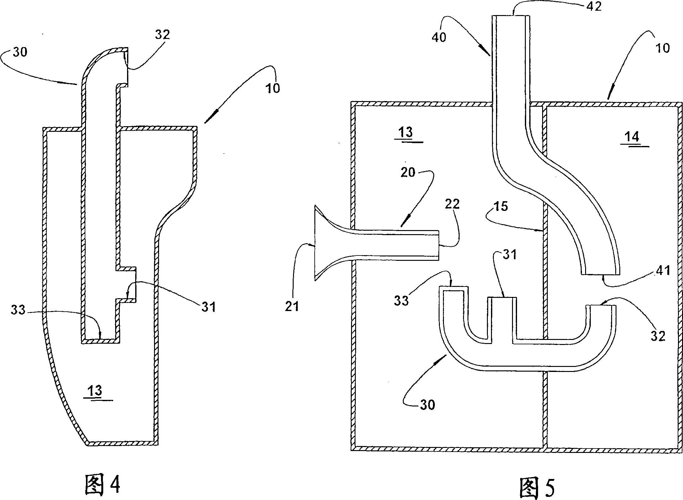 Suction muffler for a refrigeration compressor