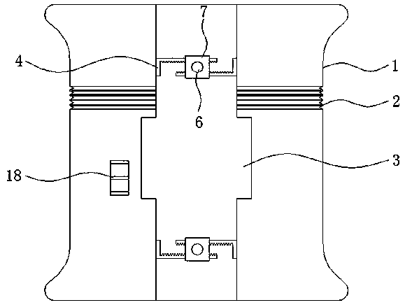 Pediatric external jugular vein blood sampling fixing device