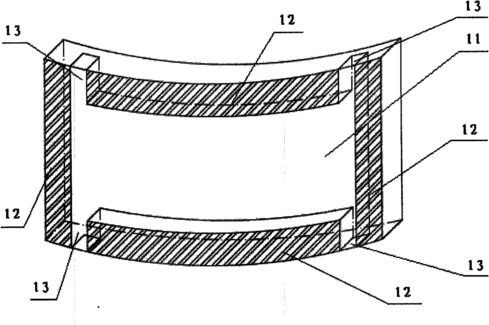 Labeling device of labeler and working method thereof