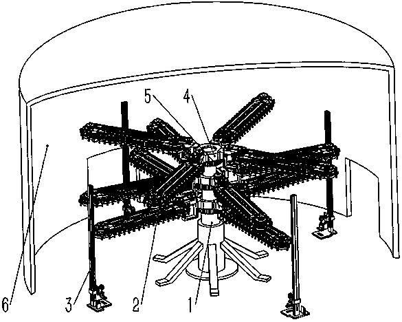 A shared bicycle storage system