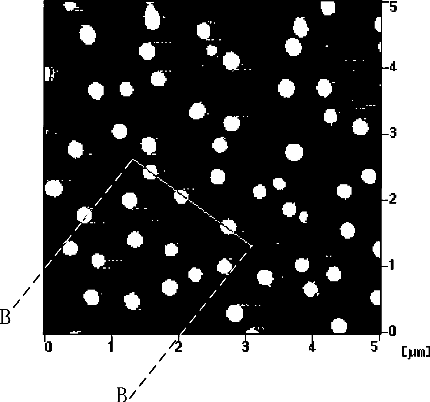 Method for preparing organic semiconductor material rubrene micro-nano wire