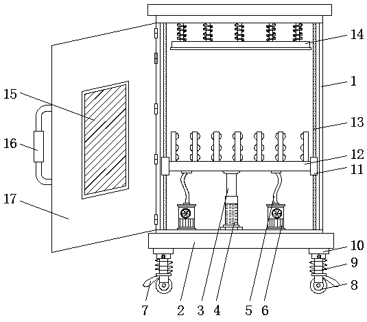 Transferring box for amorphous silicon membrane solar cell modules