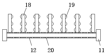 Transferring box for amorphous silicon membrane solar cell modules