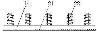 Transferring box for amorphous silicon membrane solar cell modules