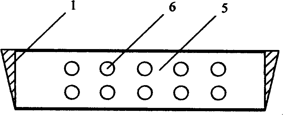 Field magnet frame for removing iron dust in plastic