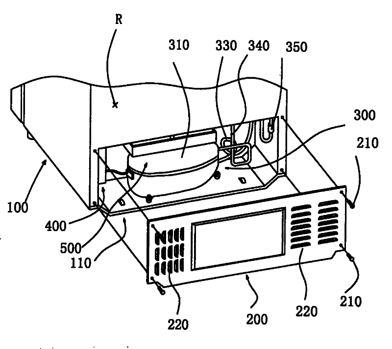 Vibration damping device used for wine refrigerator