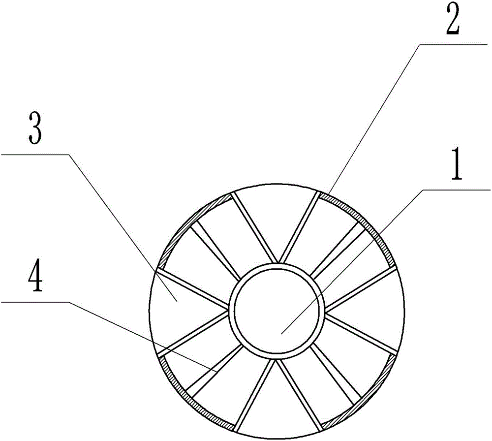 Conveying roll with wire separation function