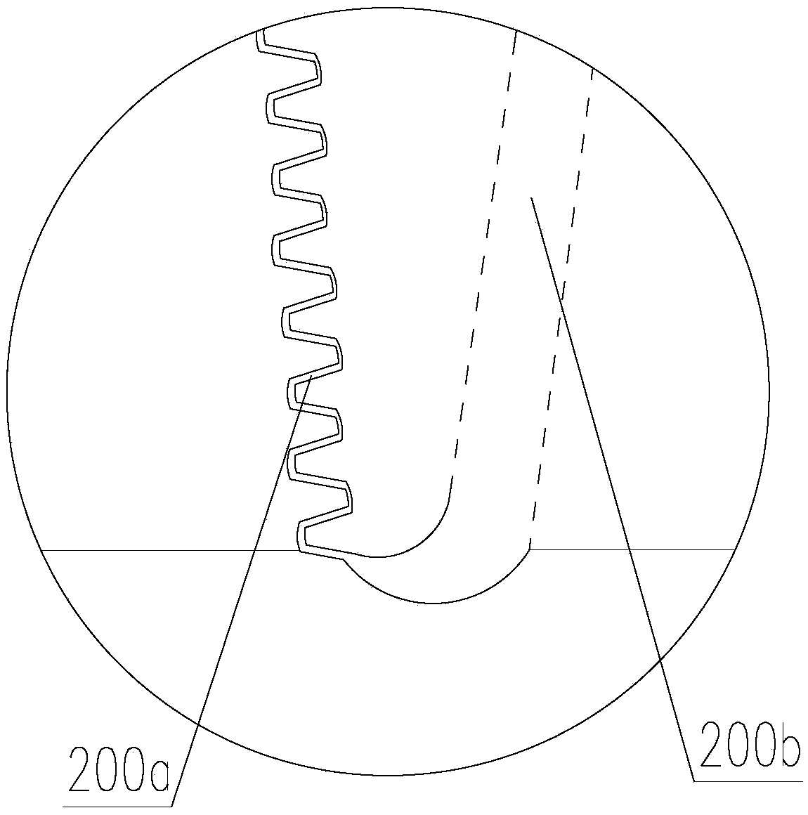 Threshing device