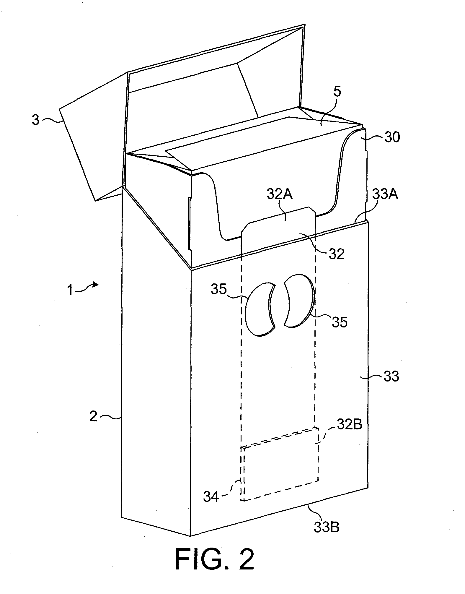 Pack for tobacco industry products