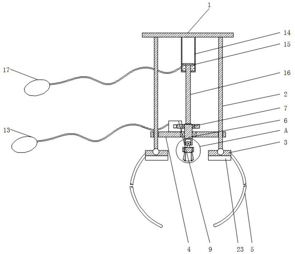 Nail taking device for orthopedics