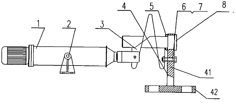 Helical blade drawing device