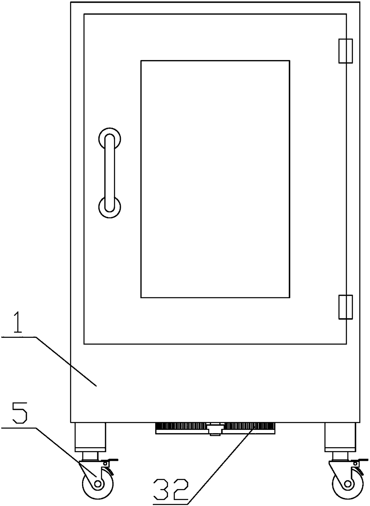 Cabinet for large machine room