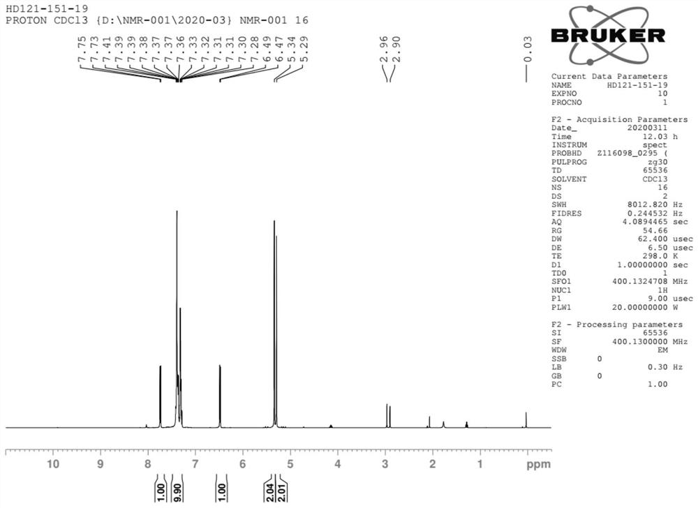 The method for preparing baloxavir intermediate