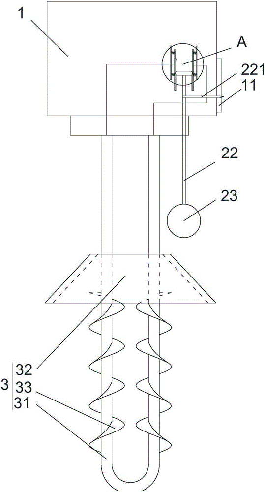 Washing machine heater with flow diversion heating plates