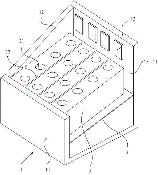 Automatic test tube identification device and test tube identification alarming method