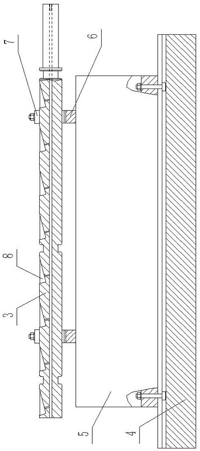 Method for machining multiple rows of inclined grooves in shaft parts